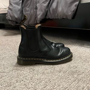 Womens Black Doc Martens Chelsea Boots